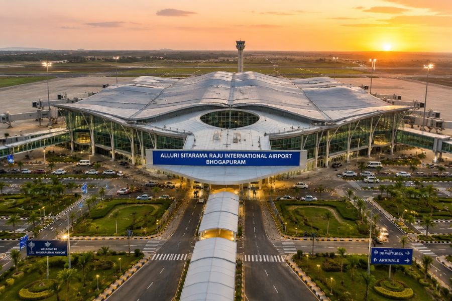 BellamSwathi's tweet photo. CBN built a world class airport in vizaag and they named it Alluri Sitarama Raju international airport the greatest freedom fighter from Andhra Pradesh 

He is like BIRSA MUNDA a spiritual leader who raised an army of tribals and fought British and was martyred 
He was called Tiger of Mannem
In RRR movie Ramcharan played his role in fictional take on his life when he went to Delhi for few years and came back and became a freedom fighter 
There is another all time blockbuster Telugu movie Alluri Sitarama Raju made by Krishna (Mahesh babu dad) which is his biopic 
Now when YSR built international airport in Hyderabad he named it RAJIV GANDHI airport not after PV Narasimha Rao who was PM of india from Telangana 
Or Komaram Bheem a great freedom fighter from Telangana (also shown in RRR played by Ntr jr) 
And Sonia sent YSR son to jail for showing such devotion 😎