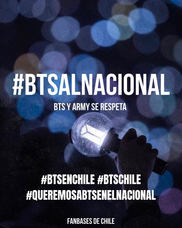 bangtan_ppw's tweet photo. @BTSDailyChile Nos vendieron el nacional, queremos el nacional!!!

#BTSALNACIONAL
#BTSENCHILE
#BTSCHILE
#QUEREMOSABTSENELNACIONAL https://t.co/DsWPa096R6