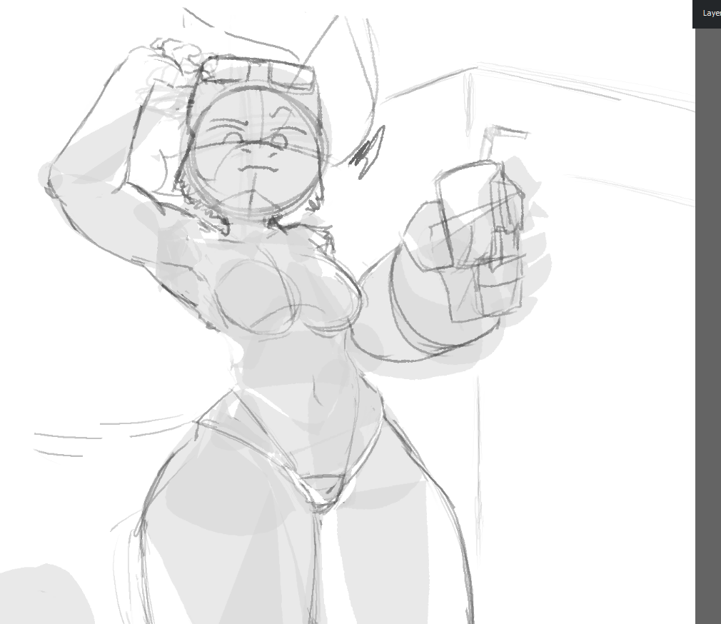 azlechdraws's tweet photo. daaaaaamn booster tf you doin'? 👀 https://t.co/YPEwDcRlIh