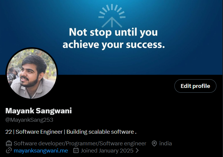 Mayank Sangwani tweet media