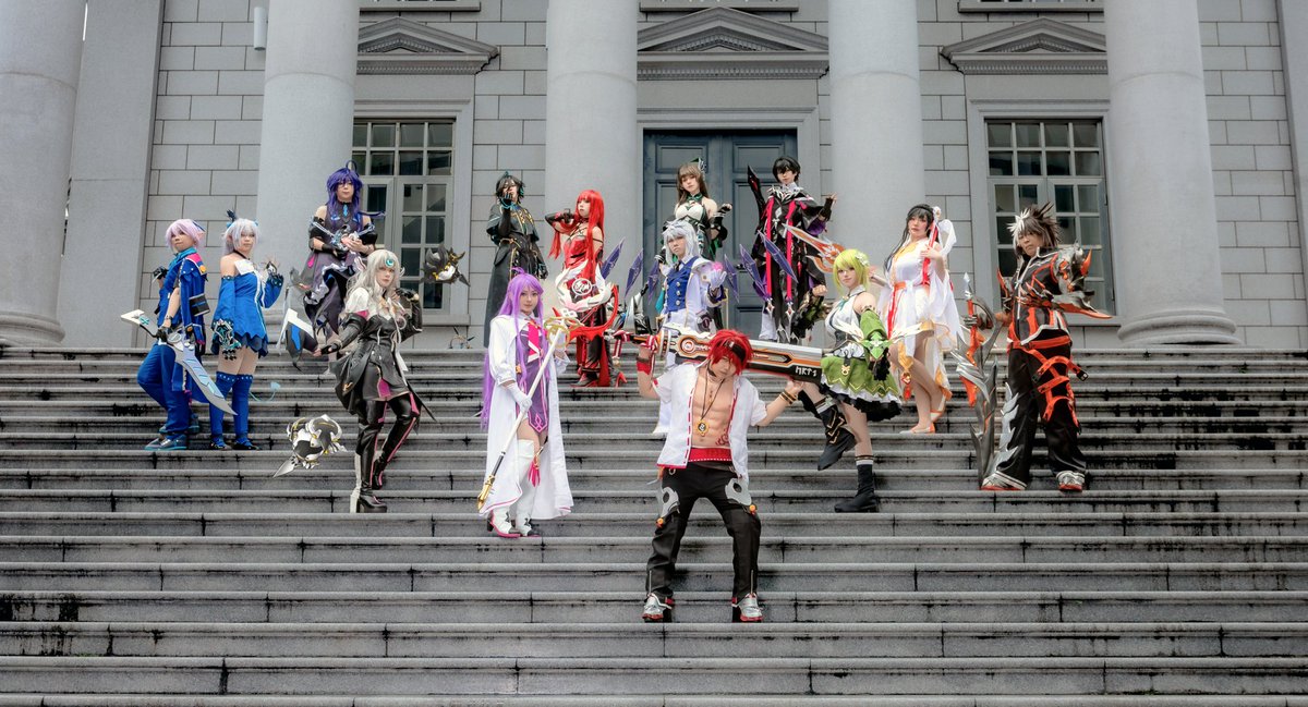 bbobbo02030400's tweet photo. 「只要我們團結一致，就沒有克服不了的困難！」
#ELSWORD #コスプレ  #Elsword  #엘소드 #エルソード #cosplay #艾爾之光 #elsw #elswordcosplay https://t.co/tlNo3JNAWL