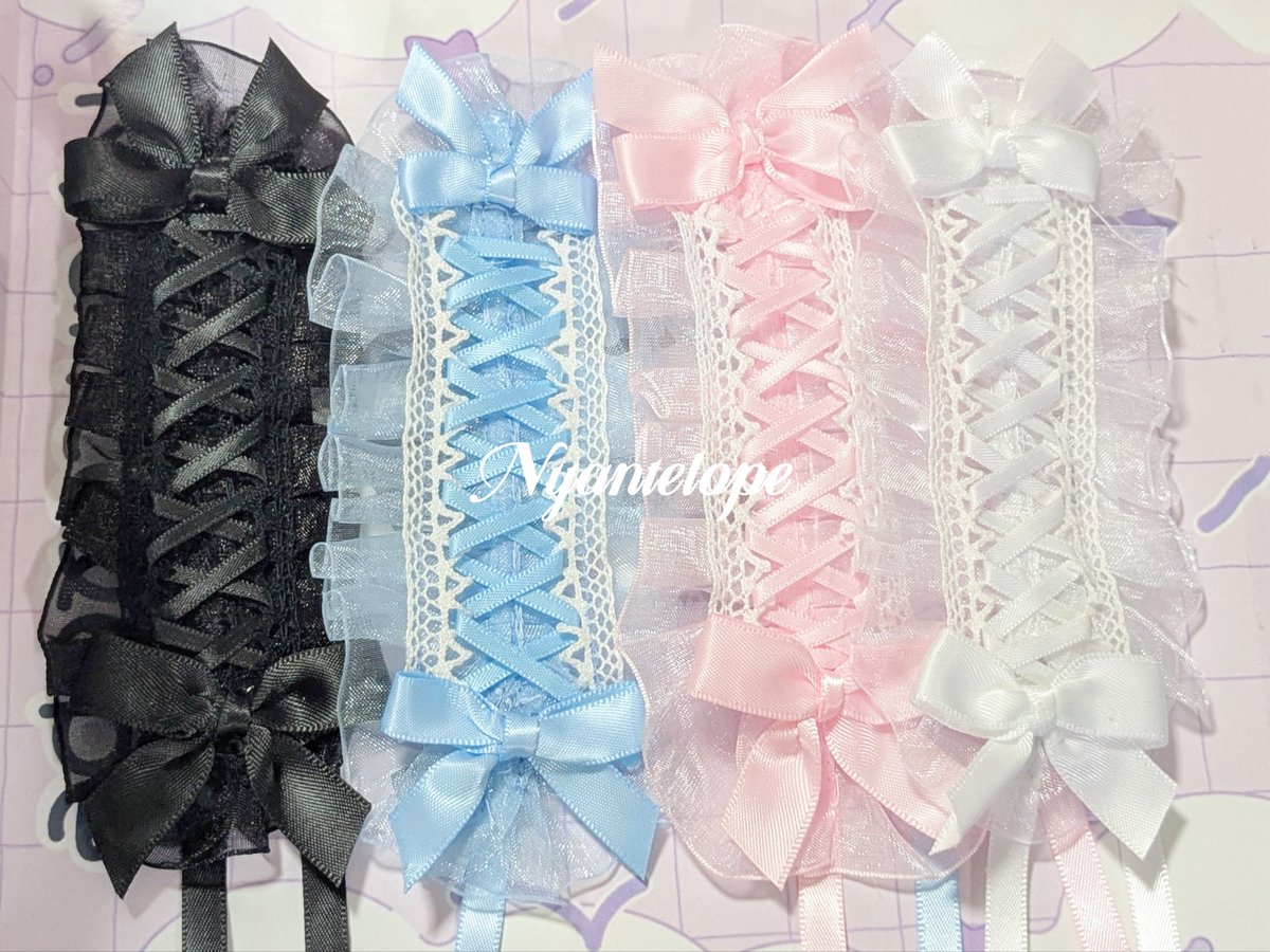 Merveille_info's tweet photo. ♡Merveilleおすすめブランド紹介♡

【Nyantelope様】
@Nyantelope 

ヘッドドレスをメインに、フリルやリボンをあしらった可愛いアクセサリーを製作されているブランドさま🎀
コーディネートに取り入れやすい定番のデザインから、オリジナリティのあるデザインまで✨
なんと、ドールやぬいぐるみサイズのヘッドドレスもございます♡

#ロリィタ
#Merveille