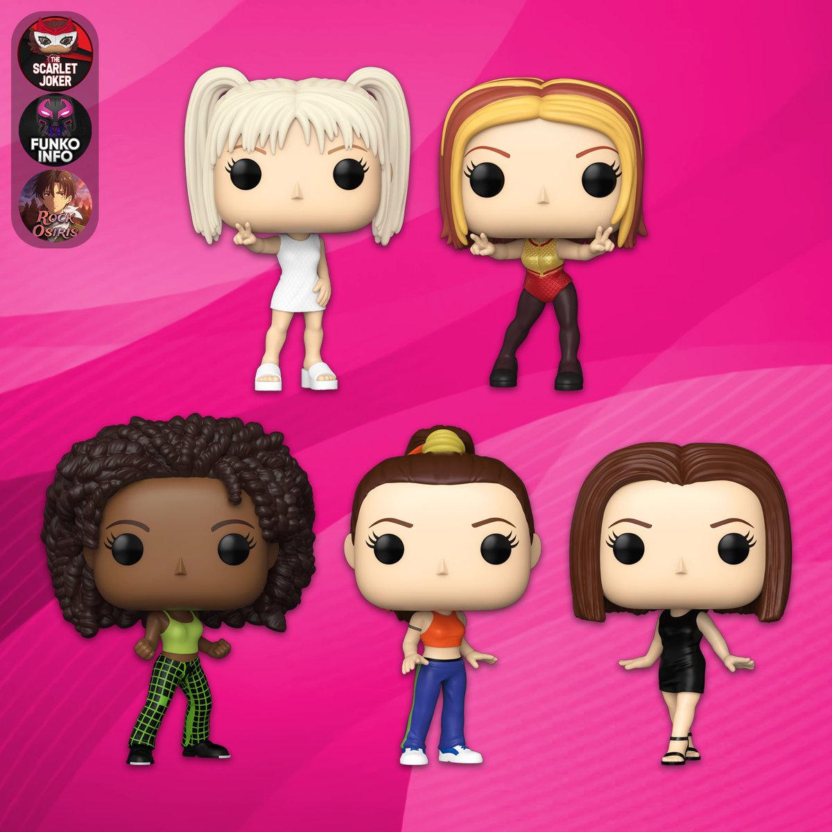ScarletJokerTWT's tweet photo. First look at new Spice Girls Pops! Available for pre-order on Wednesday, 7/8 at 9 AM PT!

Entertainment Earth: https://t.co/EiASope264
Amazon: https://t.co/Dw9hreJ6aI

#Ad #Funko #FunkoPop #SpiceGirls https://t.co/O99J0LvK3M