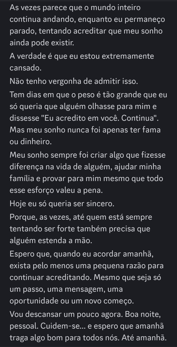 Ilustrador007's tweet photo. Queria pedir que todos lessem esse texto até o fim. Em muito tempo, que abro meu coração e conto como realmente tenho me sentido. https://t.co/gVmbA6cwKB