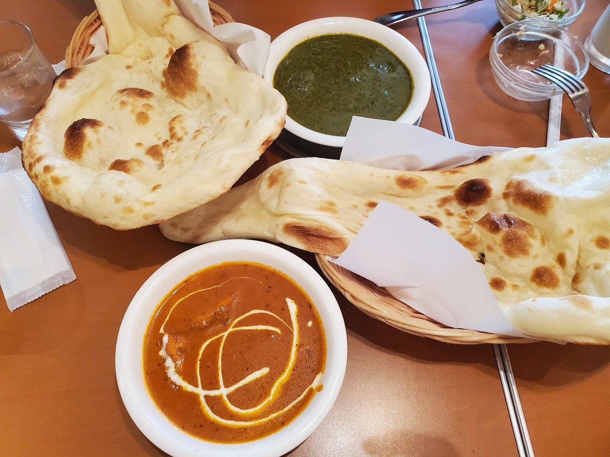 kou_nista's tweet photo. 近所の亜細亜食堂でカレーナン！ https://t.co/PUi1AR6Hho