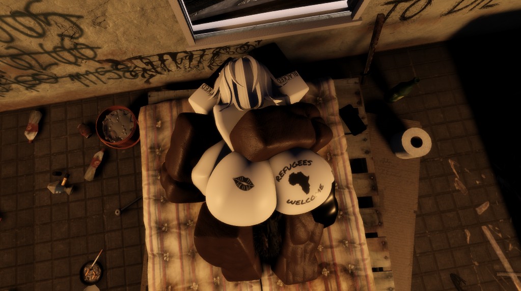 NoahDrooid's tweet photo. This white girl went so bored in the middle of the night.. so i gave her some entertainment~

Girl in the pics = @goobercelia 

#robloxcondo - #robloxcondos - #robloxsex - #rosexBLACKED - #roBLACKED - #roconBLACKED https://t.co/2MN1FHVUh1