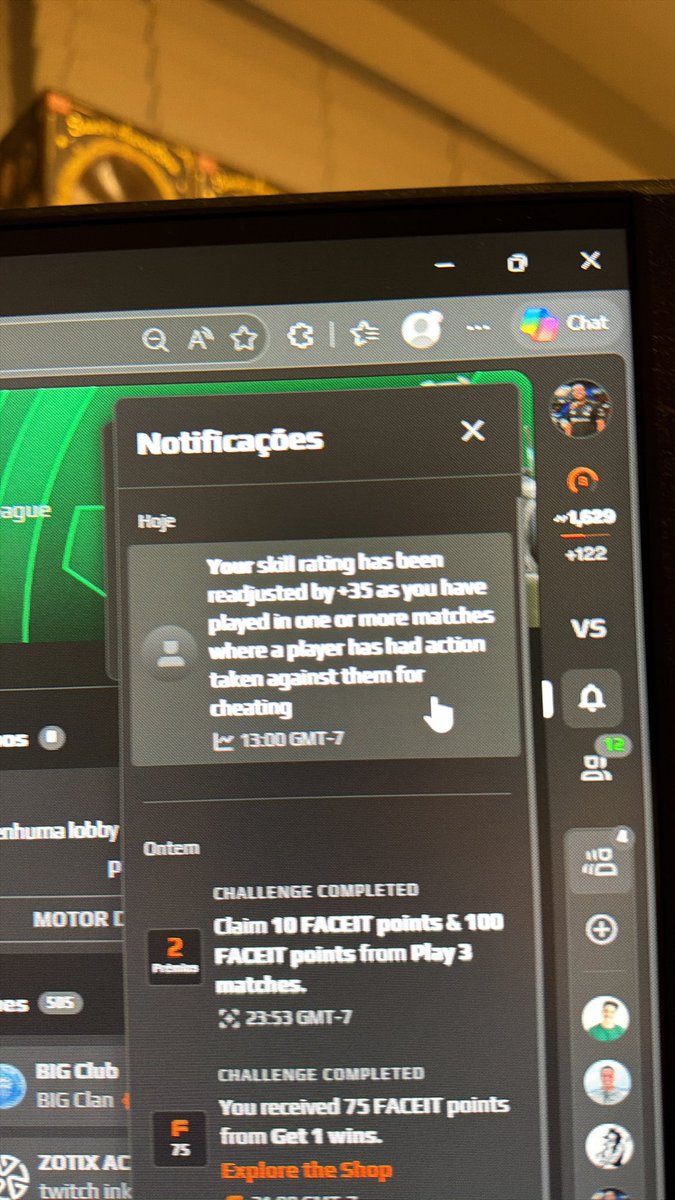 felippee92's tweet photo. Thanks for that @FACEIT, its very far from to be the best platform, but is something. Looks like someone decided to look for the casual players. Acc like that guy banned we play against almost every day, keep doing the job and will keep us playing here. https://t.co/4noWfq8mBp
