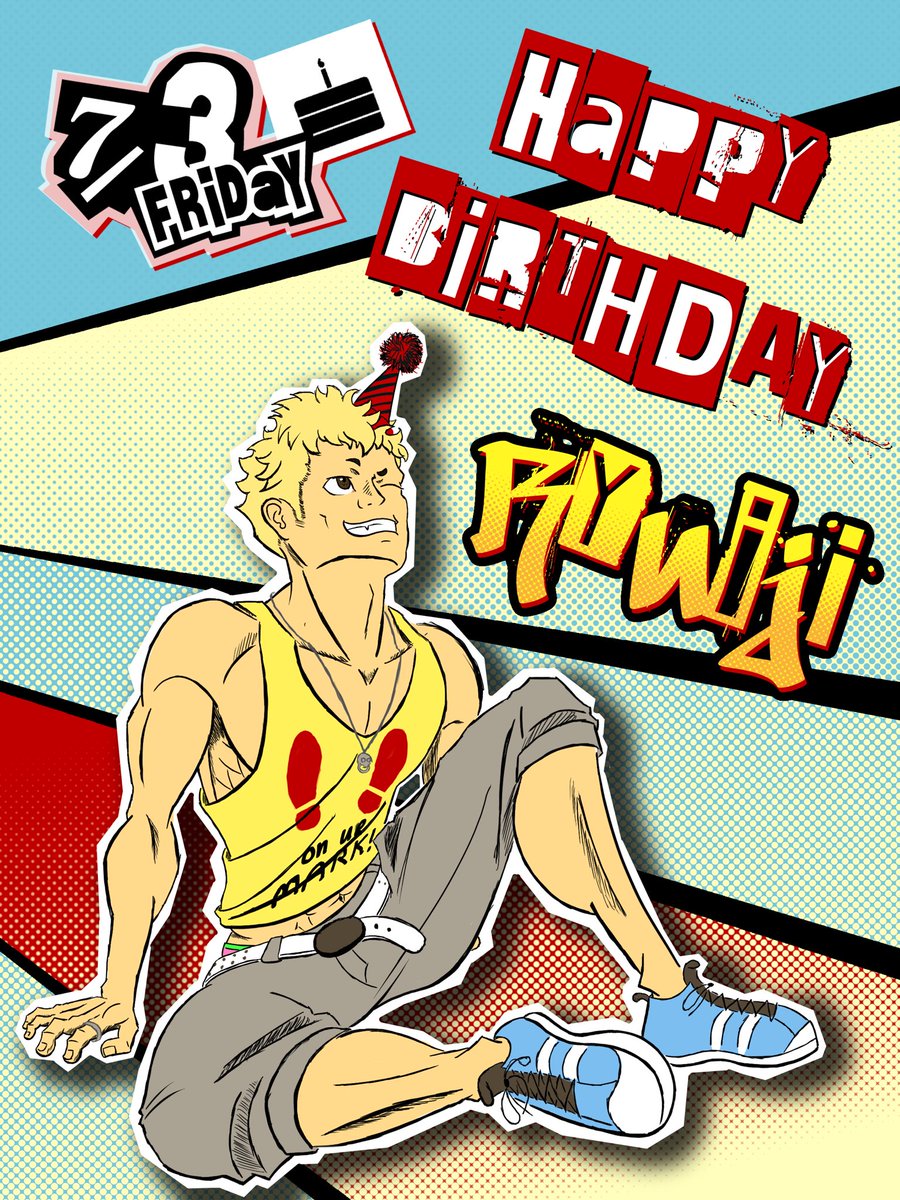 winginthrulife's tweet photo. Guess who started playing persona 5?

Guess who discovered Ryuji For-Real Sakamoto has the same birthday as them?

Anyways, have some birthday art of the best boy

#坂本竜司生誕祭2026
#坂本竜司誕生祭2026 https://t.co/oIR5poQvMM