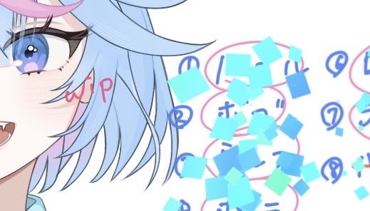 puochiki's tweet photo. 放置しても仮ラベル取れないので動かしてみる〜リプ募
これは作成中の髪型差分🫣 https://t.co/0uKSuy7idz