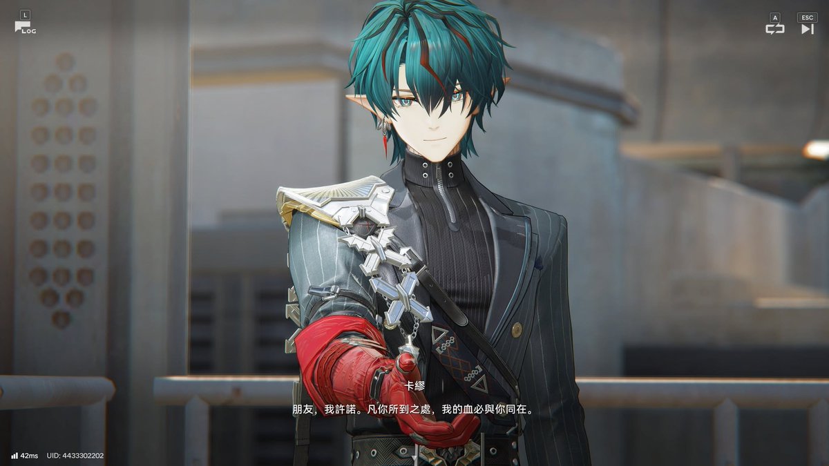 KAZE_FLASH's tweet photo. 肢體接觸比其他幹員還來的��，卡繆非常爽到

#エンドフィールド #ArknightsEndfield https://t.co/33rXSNPTtY