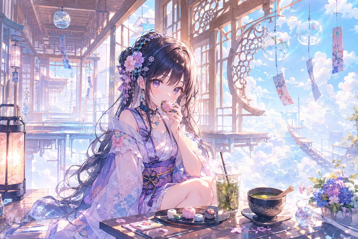 ⭕️今週末までのお値段‼️希少　万年青　翠雲 雲の上で、優雅なティータイム。🧁🫖 お昼の予約投稿です🐱