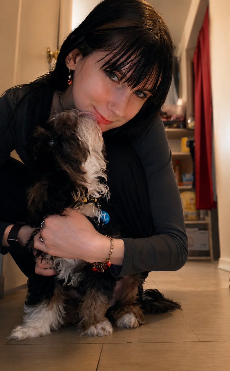 paintwithlinx's tweet photo. They say you rescue a dog, but somehow Dasher rescued me. He gave me hope when I couldn't find any, purpose when I felt lost, and a reason to keep going. I'll never be able to repay him for what he's done for me, but I'll spend every day trying. ❤️🐾 https://t.co/nv6rNac5QA