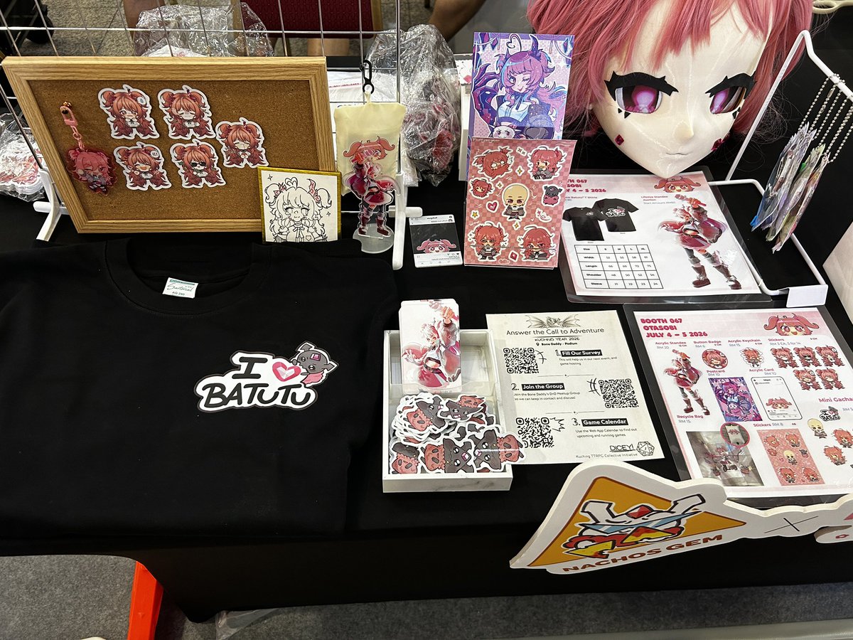 fluffyzegem's tweet photo. Otasobi Day 1 Startto~

Come visit me at Booth FB05 🫶

📆▸ July 4 - 5 2026
📍Boulevard Shopping Mall, Kuching Sarawak https://t.co/AvjiZODbYe