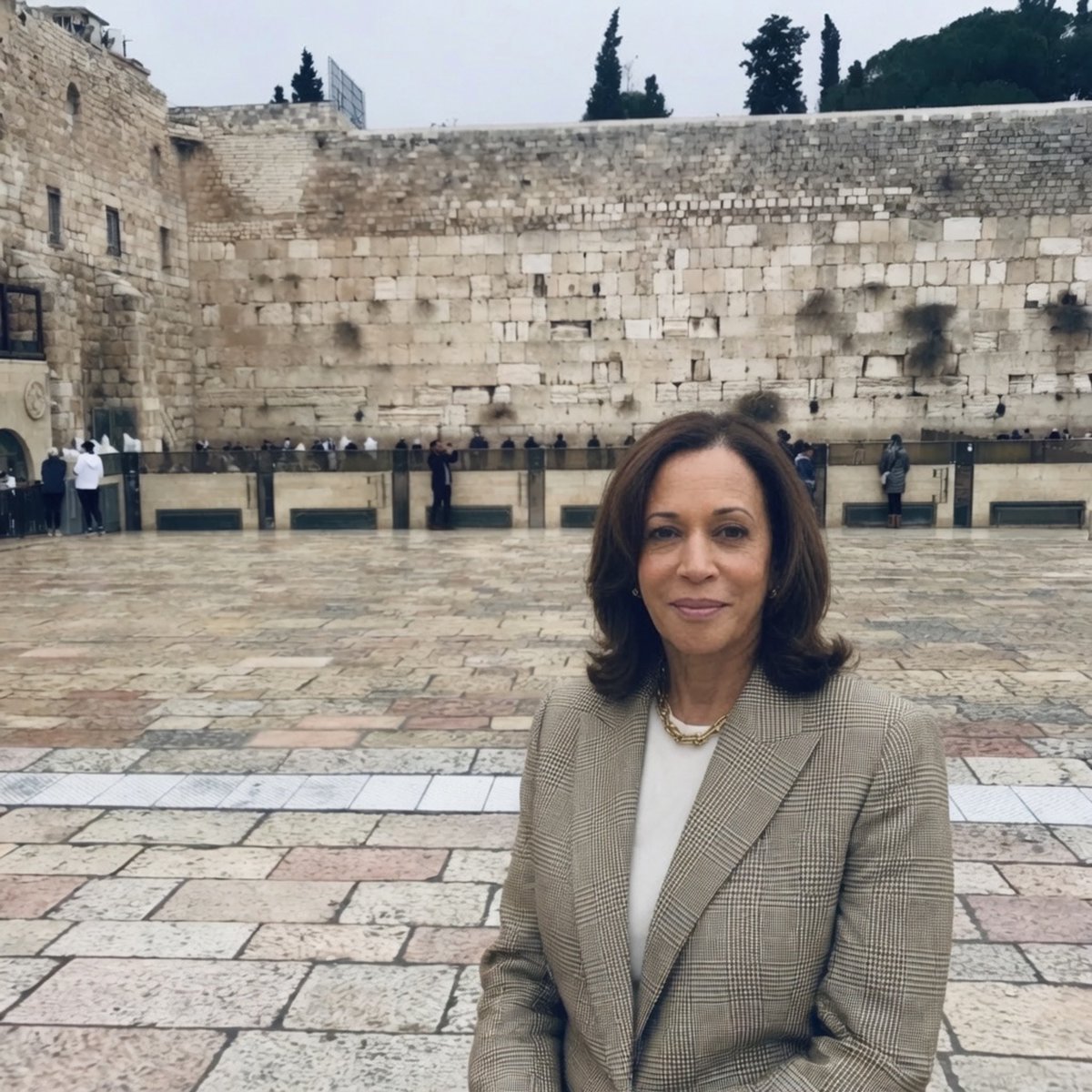 Parodyjeffx's tweet photo. Don't let Kamala fool you.  

She hasn't suddenly become a progressive.  

She still takes Aipac money https://t.co/tkaRHjLPBu