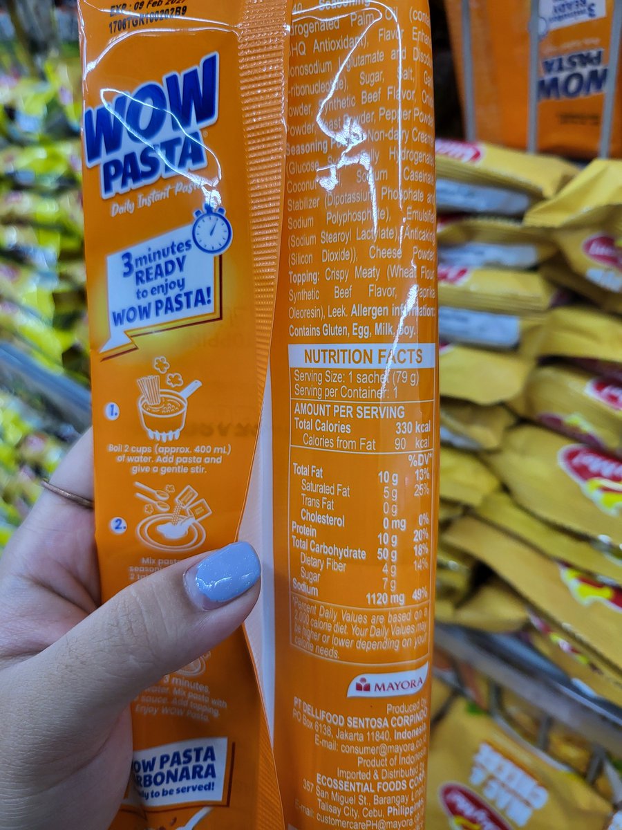 evvangelyna's tweet photo. has anybody tried this? it looks good + 16 pesos is crazy but also THAT MUCH SODIUM IS CRAZY TOO https://t.co/h8AUFyxIv2