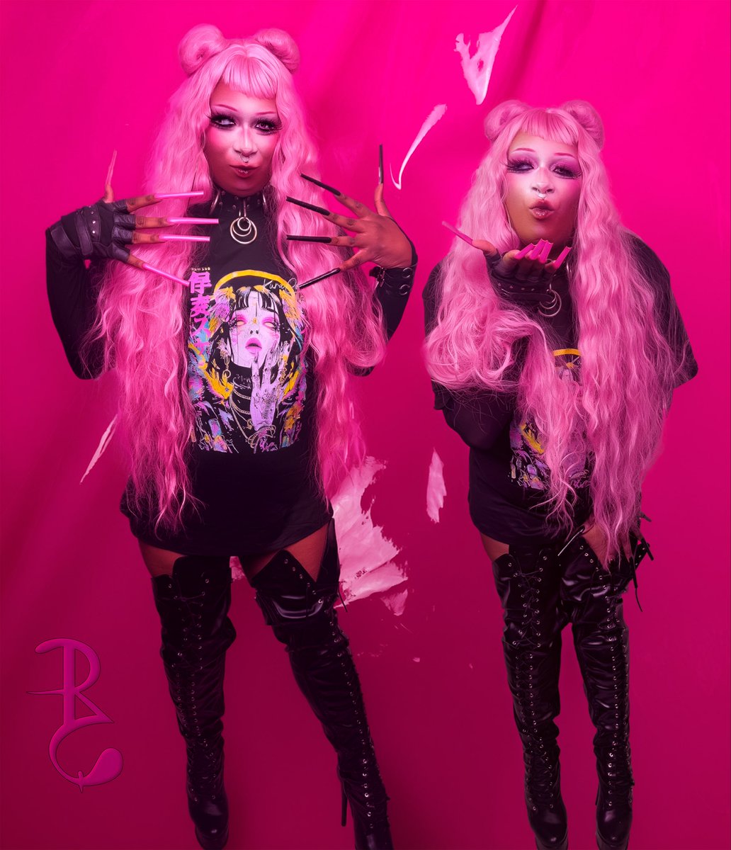 B_Ames's tweet photo. Pink Gurls! 🩷💛💜🖤🐈‍⬛ https://t.co/UntAvbeoRg