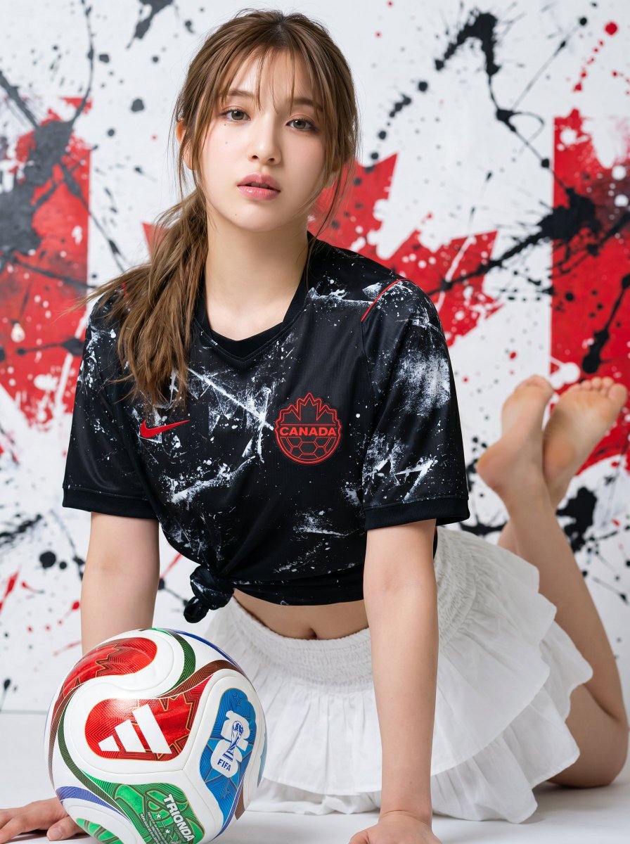 The Canada FIFA World Cup 26 Away Jersey - Gemini Nano Banana Pro