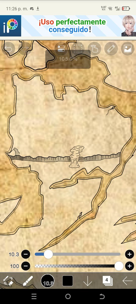 KamiYang02's tweet photo. Estuve pensando en mi patria Venezuela y creo que le añadiré este tipo de montañas y la cascada más grande

#mapmaking #fantasymap #dnd #venezuela https://t.co/jsgSAQrt8p