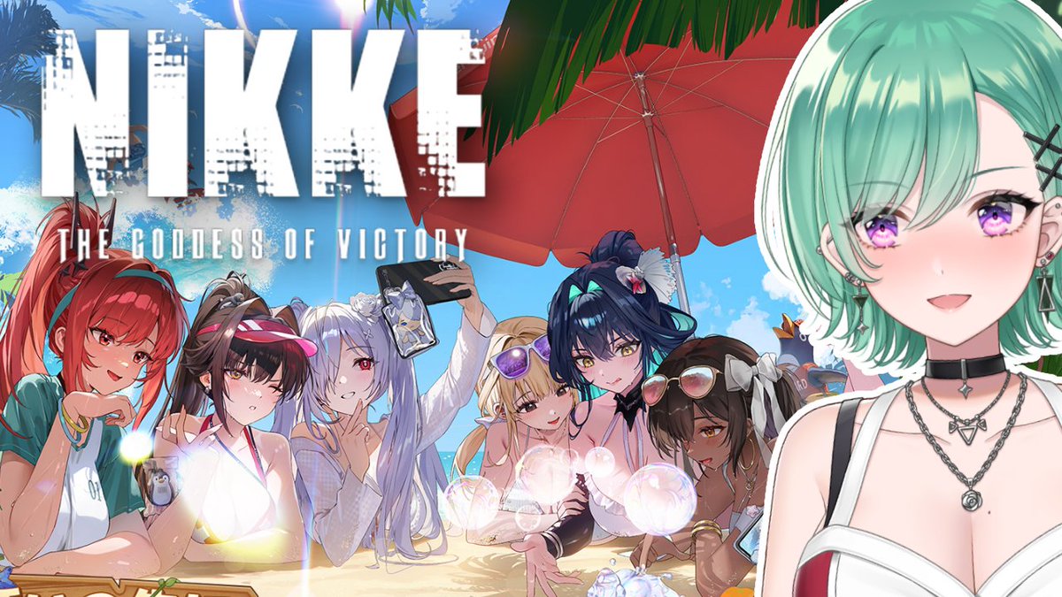 beni_yakumo's tweet photo. ˗ˏˋ    🌊配信告知🍉   ˎˊ˗

7月4日(土)　20:30~

NIKKEに夏イベントがキターーーー！！！！！

新キャラに新コスチューム！！！！
夏のコスチュームということは・・・👙♡ぜっっったいに、当てます。

▽配信URL
https://t.co/GT332yAe4B

#NIKKE #NIKKE夏2026 #PR https://t.co/xY65q9664Q