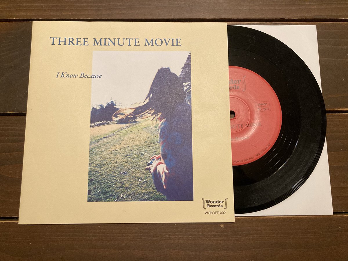 nabe3mm's tweet photo. THREE MINUTE MOVE
2026.4/25発売
NEW 7inch"I KNOW BECAUSE"
(200枚限定)

引き続き⬇️以下の店舗で取り扱っていただいてます。

高円寺BASE
WATERSLIDE RECORDS(WEB)
土浦CHIC SALE
DISK UNION各店

＊下北沢NATとRECORD KNOX、BANANA RECORD岐阜店はSOLD OUTになりました。 https://t.co/yJD5tGyPPi