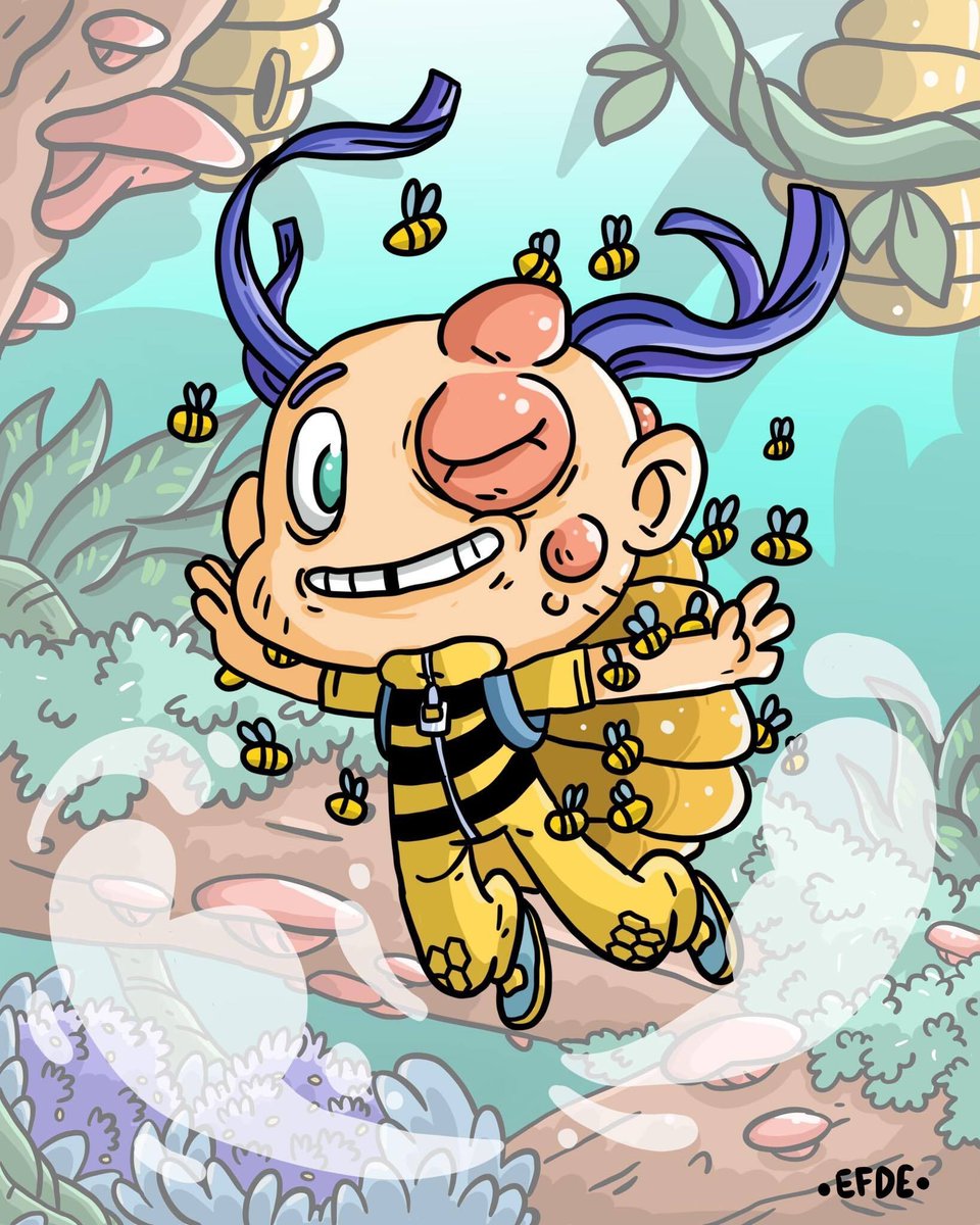 CDReferences's tweet photo. Submission by Efdé Drawer ( https://t.co/uFYnYHCoeA ) for the #CDChallenge - May 2026 theme was #TravellingBeekeeper
Presented by IDEA Academy → https://t.co/N5SmqrvCRf
#characterdesignchallenge #characterdesign #artcontest #artcommunity https://t.co/08Y7XkjJtb