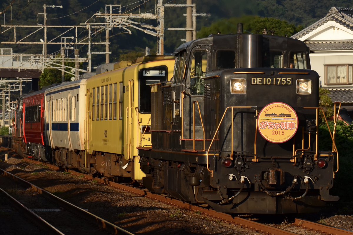 spring_photrain's tweet photo. #珍連結の列車をしれっとさらそう https://t.co/IOomWjEqzR