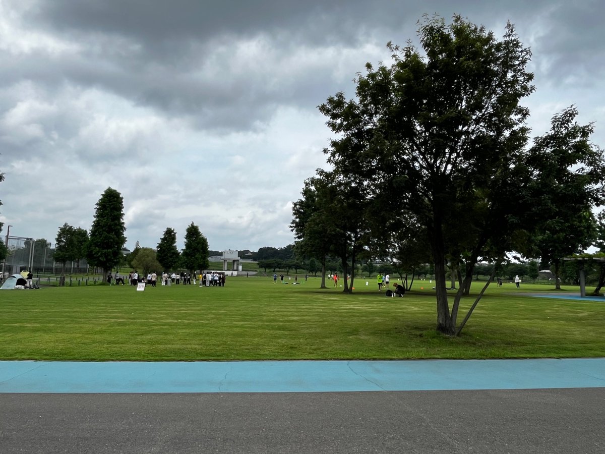 hati_mitsu's tweet photo. 梅雨の合間に２週間ぶりのライド、お疲れ気味なのでご近所を走り、新横浜公園へ。

首に掛けていたタオルがないのに気付き、慌てて引き返し。
奇跡的にコース上で見つかりました。タイヤ跡と共に（苦笑）

ライドに首タオルはNGですね。
皆さん、どうしているんだろう。

#ロードバイク
#サイクリング https://t.co/FLoFeGr3Gf