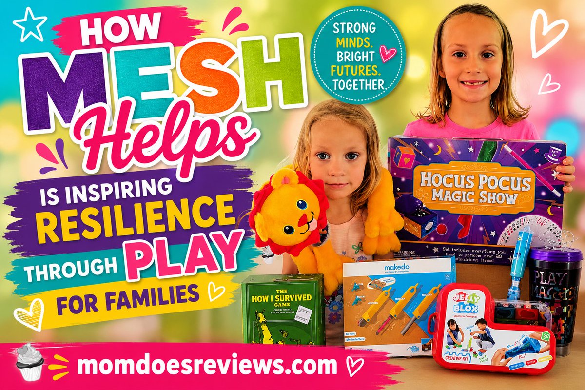 pamelamaynard's tweet photo. 💛 Discover how play can help build resilience, confidence, and connection! Check out my latest roundup featuring MESH Helps and learn why these thoughtful toys are making a difference for families.
Read more: https://t.co/ZIlNmCPkV7
#SpringintoSummerFun #MESHHelps #PlayWithPurpose #MomDoesReviews