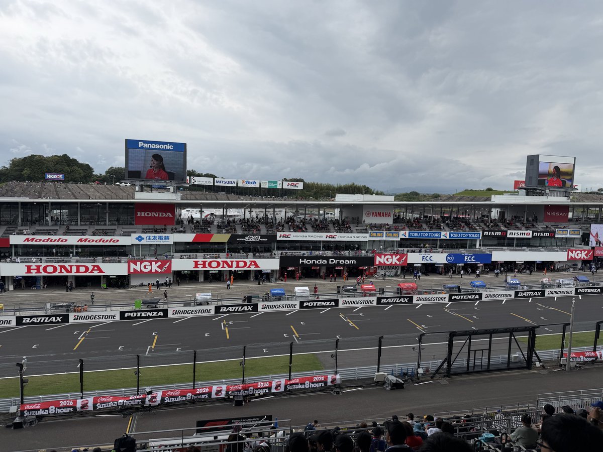 koheis53's tweet photo. お久しぶりです鈴鹿サーキット #鈴鹿8耐 https://t.co/1EdcprAYn8