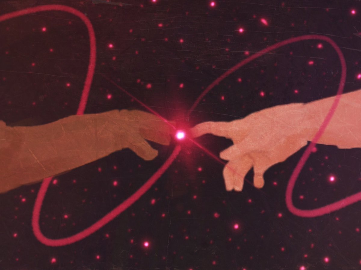 nightsgrow's tweet photo. the creation of adam but it’s rocky and grace #projecthailmary https://t.co/TqW0jfIThJ