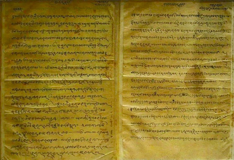 Fintech03's tweet photo. In the mid-19th century, while European astronomers were using massive glass telescopes & mechanical gears, a self-taught astronomer in the jungles of Odisha named Samanta Chandra Sekhar (popularly known as Pathani Samanta) noticed that the standard text-book predictions for planetary paths were failing. The stars were not where the charts said they should be.

Pathani Samanta had zero access to Western telescopes/mathematics/printing presses. Refusing to guess, he decided to re-measure the entire night sky using naked-eye empirical physics. He designed & hand-carved a deceptively simple device out of local bamboo & wood: the Māna-Yantra (a T-shaped measuring stick)

The Māna-Yantra was a highly sophisticated application of trigonometric tangent scales. It consisted of a long central rod of a fixed length (L). A perpendicular crossbar slid smoothly along this rod. By placing the edge of the rod against his eye & sliding the crossbar until its edges precisely aligned with 2 stars/the 2 edges of the moon, he could read the angular separation directly off a logarithmic tangent scale he had calibrated & etched into the wood by hand.

theta = 2*arctan (W/2D)

Using nothing but this wooden stick, Pathani Samanta logged 1000s of nightly coordinate data points over decades. When he analyzed his data for the Moon, he discovered that its orbit was not a clean, repetitive loop. He detected minute, erratic "wobbles" in the lunar motion.

W/o knowing anything about Western calculus, Samanta independently discovered & mathematically isolated the 3 fundamental gravitational perturbations of the moon's orbit: Evection, Variation & Annual Eqn.

His handwritten Sanskrit palm-leaf manuscript, the Siddhanta Darpana, gained Western notice ~1899 (Nature & Knowledge praised it, comparing him favorably to Tycho Brahe as a "modern Tycho" for naked-eye precision).

Pathani Samanta's calculations of the Moon's orbital irregularities (evection, variation & annual eqn) showed strong agreement with modern values, often achieving high precision through naked-eye observations... typically within a few arc-minutes for key parameters rivaling the accuracy of pre-telescopic European astronomers.

He had mapped the complex, multi-body gravitational mechanics of the solar system using a piece of notched bamboo with a precision that rivaled Europe's multi-million dollar brass instruments.