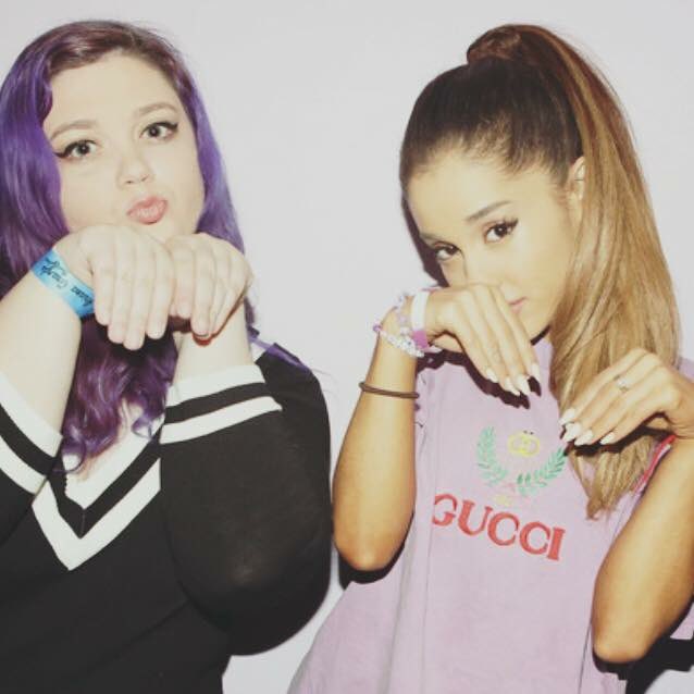 madblueworld's tweet photo. through all of my seasons, she’s been my constant. i’m tearing up at a god damn chilis right now. just love u so much @rembeauty @TeamAriana https://t.co/Y8ljDYsUh4