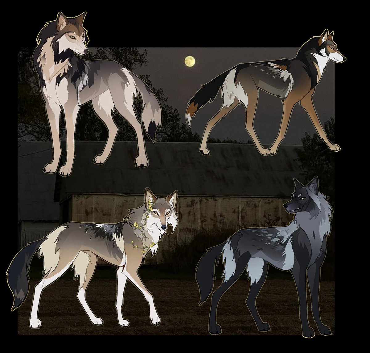 somnoire's tweet photo. a pack 🐺 https://t.co/f2m8D009hM