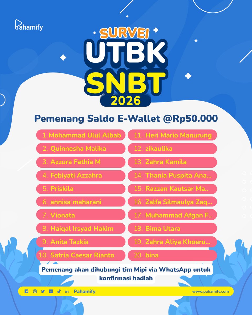 Pahamify | TO + Live Class UTBK & Ujian Mandiri tweet media