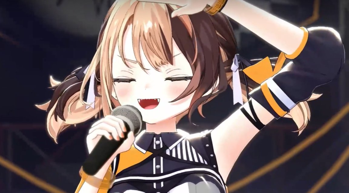 niimurin's tweet photo. my dearest oshi, i love you so much 🧡 the cutest and best idol in the world, hearing you sing such an important song to you and the grems makes me so happy, thank you for always being the best. 🧡 https://t.co/dBqY1Fm6yl