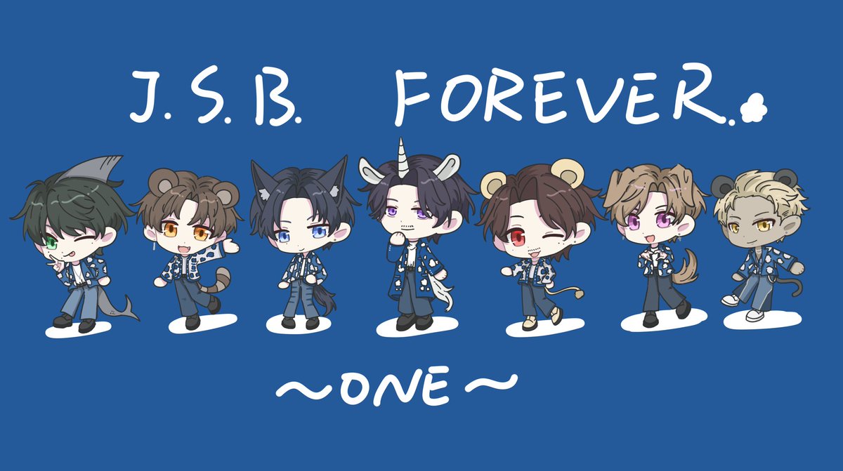 Kamina97203's tweet photo. JSB FOREVER ONE💙 https://t.co/laN90w8E23