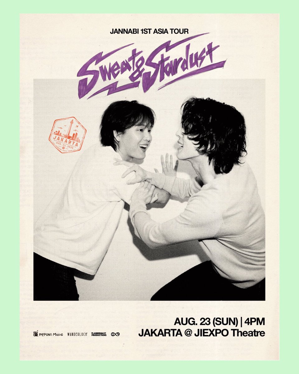 mintakatak's tweet photo. OPEN JASWAR JASA WAR TIKET 
JANNABI 1st Asia Tour: Sweat &amp; Stardust in Jakarta

- Tidak ada DP/booksloot alias tidak ada pembayaran apapun diawal.
- 💰 FEE 100-150k bayar setelah secured / setelah tiket berhasil dapat.

💌 Fastrespon order on https://t.co/B9BydjwEwr https://t.co/jkD4ffubfZ