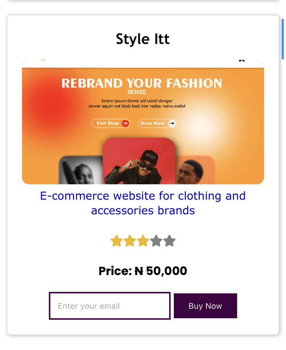 Scottviewdeve's tweet photo. Live demo available at https://t.co/V1Xtp44LyM .ng

Purchase your prebuilt website on our store https://t.co/46bg5NHuGo