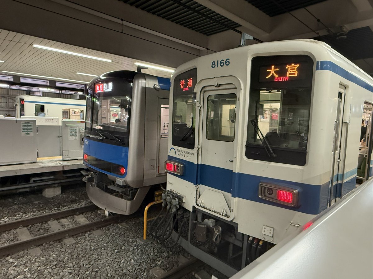 8150_TD's tweet photo. 8000がほぼ当たり前のように走ってた野田線が今年には船橋側から消えてしまうなんて未だ信じられない
ある意味本当のアーバンパークラインになりつつあって悲しい

あと運河〜春日部の各駅停車を通過駅作ってちゃんと急行運転して欲しいところ https://t.co/F2vbzaVbAK