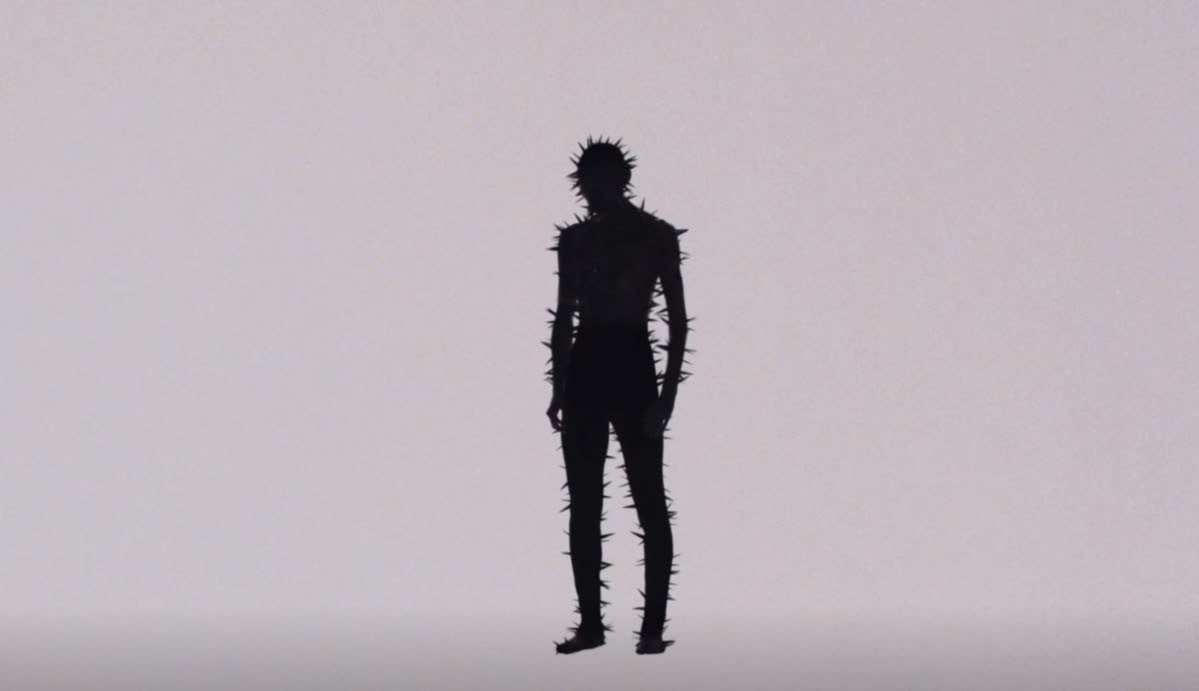 astrozzn's tweet photo. “thorn man” was a physical embodiment of anxiety and the album was an exploration of one “silent moment” in that anxiety to find a way out

here the light represents a more friendly, calming entity basically the antithesis of thorn man, like a form of comfort through anxiety https://t.co/s0Cn3K10b8