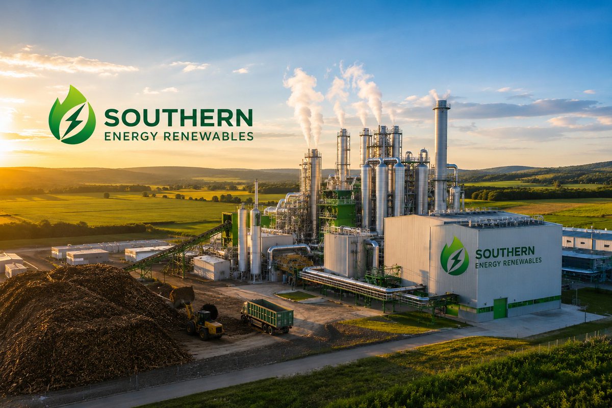 zion_Ocz's tweet photo. $SAF isn't your average token it's tied to real infrastructure turning waste into jet fuel.
Southern Energy Renewables converts crop waste,biomass and municipal trash into sustainable aviation fuel,green methanol and hydrogen.
Net-zero aviation is a trillion-dollar problem 🧵🧵 https://t.co/WRRuBu3j4R