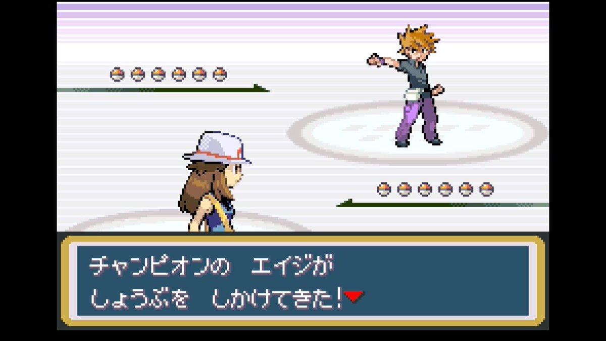 nomuken96's tweet photo. やっぱり第3世代の仕様は今やると面倒に感じる箇所が多々あるなぁ…
ともあれ殿堂入りまで行けたしデオキシスまでもう少しだ！
#ポケモンリーフグリーン https://t.co/XpP3juKimM