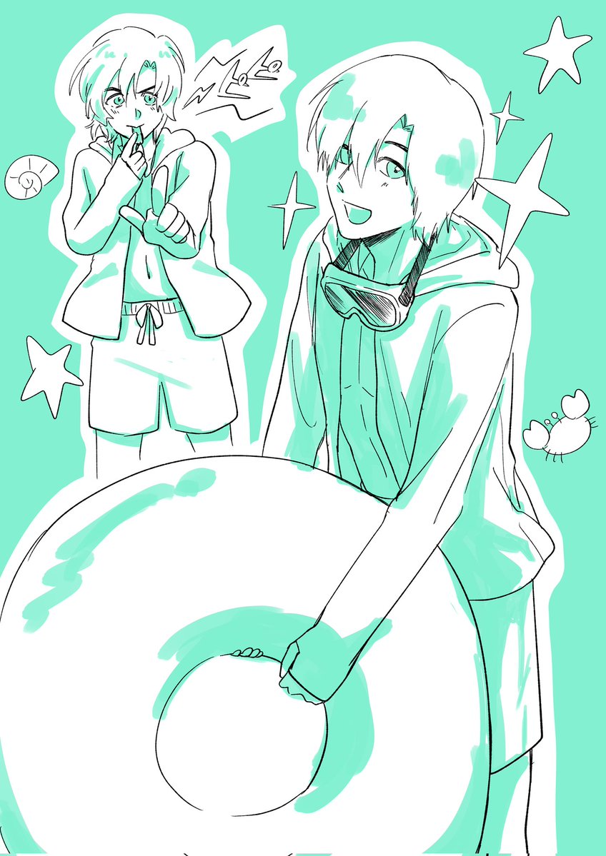 mocchi_42's tweet photo. 院生京浮の供給が多すぎて水着ガチャの幻覚が見えてきました https://t.co/xTtX4P20TQ