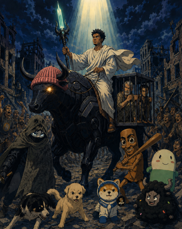 Gavin_makeQ's tweet photo. 牛魔王选择这个形象，这是来自于中国著名的电影《大话西游》里面的牛魔王形象的Q版形象。这有利于在pumpfun上创作。

GPjVA3Swm1kQm2bYbGCnxQLW3z8attwuMP5J7kLCpump https://t.co/r3B5XBtOLZ
