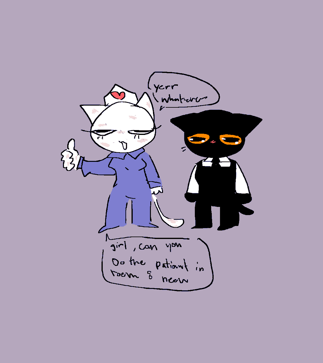 large_frys's tweet photo. Girl whatever #animalhospitalrolblox https://t.co/igZg8NNrCY