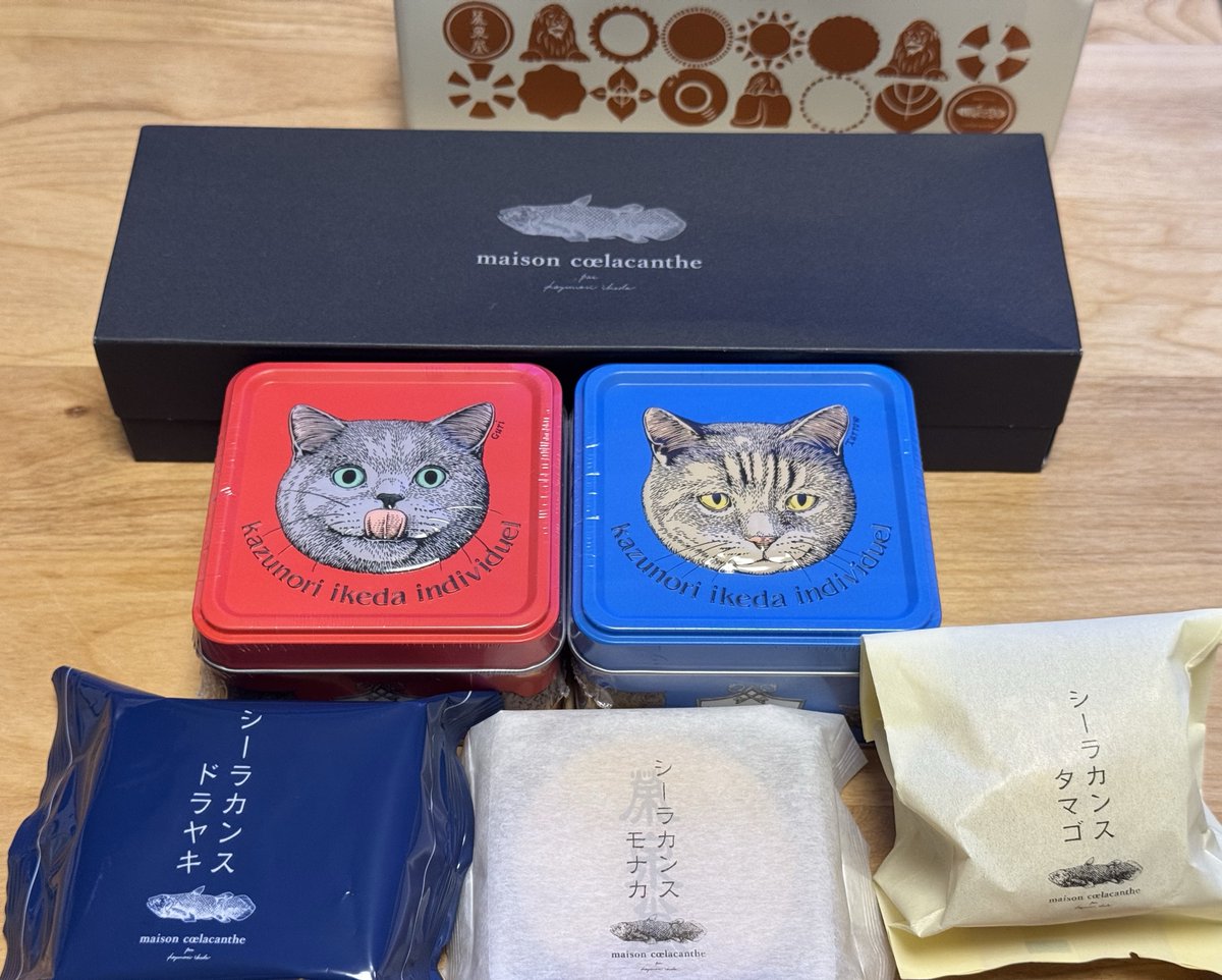 rio_fp1001's tweet photo. オリーブジャパンの購入品とあんこ博覧会で買ったメゾンシーラカンスのお菓子✨
リクエストされてた何にでも合いそうなマイルドなオリーブオイルも無事見つけられて一安心🫒食べるの楽しみ😊 https://t.co/ZzGBgHlwh8