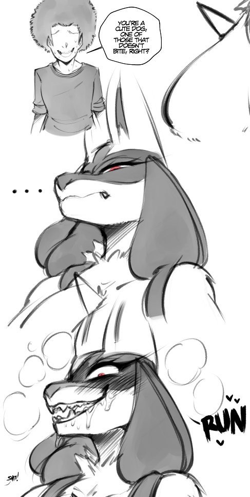 TheBlueGhost__'s tweet photo. She does indeed bite. https://t.co/TYcwGXzDQt