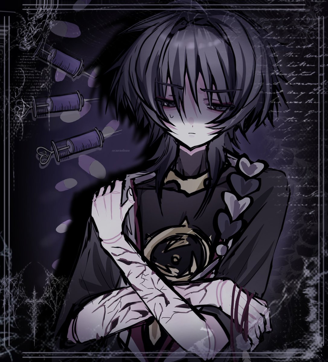 scarashuu's tweet photo. redraw #scaramouche https://t.co/GixZA5KkO1