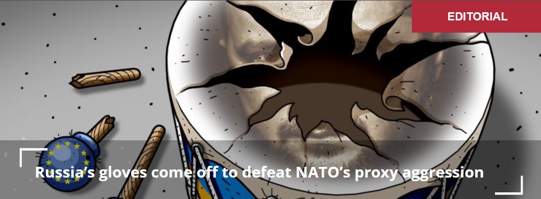 ch_mitsch's tweet photo. Russland geht mit harten Bandagen gegen die Stellvertreteraggression der NATO vor.
Die Samthandschuhe sind ausgezogen. Es scheint keine andere Wahl zu geben.
Leitartikel SCF

Man  hat nun deutlich den Eindruck, dass Russland seine militärische  Feuerkraft erheblich verstärkt hat, um das von der NATO unterstützte  Kiewer Regime zu eliminieren.

Es  gilt nicht nur, die neonazistische Brutstätte in Kiew auszumerzen. Es  gilt, das gesamte NATO-Projekt der Stellvertreterkriege, das dieses  Regime verkörpert, zu beseitigen. Russland gewinnt zwar methodisch und  schrittweise auf dem Schlachtfeld, doch angesichts der Luftangriffe, die  das NATO-Regime tief im russischen Territorium führt, muss der  entscheidende Schlag schneller erfolgen.

Diese  Woche erlebte die Ukraine die größte Welle russischer Luftangriffe seit  der Eskalation des Konflikts im Februar 2022. Mehrere Ziele in der  Hauptstadt Kiew sowie in anderen Städten und Regionen wurden in der  Nacht zum Donnerstag angegriffen. Hunderte Drohnen, ballistische Raketen  und Hyperschallwaffen kamen zum Einsatz. Videoaufnahmen deuten darauf  hin, dass die meisten Angriffe ihre Ziele mit minimaler Abwehr durch die  Luftabwehr trafen.

Moskau  erklärte, alle Ziele seien militärisch-industrielle Anlagen. Der  Einsatz massiver Gewalt werde sich so lange intensivieren, bis alle  Ziele erreicht seien.

Mehrere  angesehene Analysten haben eine neue Entschlossenheit Russlands  festgestellt, den Konflikt auf einen direkten militärischen Sieg zu  reduzieren und die parallel laufenden diplomatischen Bemühungen  aufzugeben. Andrey Martyanov, Larry Johnson, Douglas Macgregor und John Mearsheimer gehören zu den erfahrenen Analysten, die davon ausgehen, dass die  russische Führung zu dem Schluss gekommen ist, das Kiewer Regime und  dessen NATO-Verbündete besiegen und den Konflikt rasch und nach  russischen Bedingungen beenden zu müssen.

Der  von den USA unter Donald Trump eingeschlagene diplomatische Weg hat  sich als Sackgasse erwiesen. Gleichzeitig hat das Kiewer Regime unter  NATO-Führung seine Terrorangriffe auf die russische Bevölkerung  verstärkt. In den letzten Monaten wurden fast 400 russische Zivilisten  durch Drohnen- und Raketenangriffe getötet.

Das  schlimmste Massaker ereignete sich am 22. Mai, als ein  Studentenwohnheim in Starobelsk (Provinz Luhansk) durch mehrere  Drohnenangriffe zerstört wurde und 21 Studenten, zumeist Mädchen im  Teenageralter, getötet wurden. Dies markierte einen Wendepunkt. Nach  diesem vorsätzlichen Massenmord hat Russland seine militärischen  Angriffe auf das Kiewer Regime und dessen Entscheidungszentren verstärkt  und fortgesetzt. In dieser Woche wurde der Luftbeschuss deutlich  intensiviert, und Moskau hat angekündigt, die Intensität weiter zu  steigern.

Wie der Analyst Andrej Martjanow anmerkte , hat das NATO-Regime den Krieg am Boden bis auf die letzten,  schwindenden Frontlinien verloren. Der Stellvertreter Kiews greift, auf  Anweisung seiner NATO-Kommandeure, zur letzten, verzweifelten Waffe des  Terrorismus gegen russische Zivilisten. Moskau muss diese verzweifelte  Taktik, einen umfassenden Krieg in Europa zu entfachen, jedoch im Keim  ersticken, indem es das NATO-Projekt in der Ukraine präventiv beendet.

In  Russland herrscht verständlicherweise Wut darüber, dass der  Stellvertreterkrieg der NATO andauert und weiterhin Zivilisten ins  Visier nimmt. Diese Woche wurden fünf Menschen getötet , als ein Markt in Tokmak (Provinz Saporischschja) von einer  ukrainischen Drohne angegriffen wurde. Auch in den Regionen Belgorod und  Nischni Nowgorod gab es Todesopfer durch Angriffe. Ein sechs Monate  altes Baby wurde in der Region Moskau, etwa 100 Kilometer südlich der  russischen Hauptstadt, von einer Drohne getötet.

Am  17. Juni wurde in der Region Brjansk ein Bus mit einer  Jugendfußballmannschaft aus Belarus von ukrainischen Drohnen  angegriffen, wobei eine schwangere Frau getötet wurde. Diese Woche wurde  ein weiterer Bus mit Touristen aus Belarus ebenfalls Ziel eines  Drohnenangriffs.

Es  besteht kein Zweifel, dass die NATO und europäische Planer hinter  dieser Zunahme von Terroranschlägen des Kiewer Regimes stehen. Die  Europäische Union stellt der Ukraine unter der Führung der ehemaligen  deutschen Verteidigungsministerin Ursula von der Leyen und anderer 90  Milliarden Euro zur Verfügung, die größtenteils für den Ausbau der  Langstrecken-Drohnenkapazität gegen Russland verwendet werden sollen.

Wie der russische Diplomat Rodion Miroshnik betont, decken westliche Regierungen und Medien die Terrorkampagne der NATO.

In  den westlichen Medien wird kaum über gezielte Angriffe auf russische  Zivilisten berichtet. Das Massaker an der Starobelsker Hochschule wurde  weitgehend ignoriert, oder falls darüber berichtet wurde, schenkte man  den zynischen Dementis des Kiewer Regimes Glauben.

Darüber  hinaus bestärken die NATO-Mächte das Kiewer Regime in seinem Vorhaben,  die Terrorkampagne zu intensivieren. Westliche Medien bezeichnen die  ukrainischen Drohnen- und Raketenangriffe als legitim und freuen sich  über die Behauptung, der Krieg werde nach Russland getragen. Es wird  fieberhaft darüber spekuliert, ob Putin durchhalten kann, was bedeutet,  dass der Westen die Angriffe auf Zivilisten als Mittel zur  Destabilisierung des russischen Staates billigt. Das ist Terrorismus per  Definition.

In  seiner russlandfeindlichen Besessenheit riskiert der Westen einen  Dritten Weltkrieg. Wie der russische Stratege Sergej Karaganow  argumentiert hat, muss Russland entschlossen handeln, um die Bedrohung  zu beseitigen, die nicht nur vom Regime in Kiew, sondern auch von den  dahinterstehenden NATO-Planern ausgeht.

Die  andere Propagandafunktion des Westens besteht darin, russische Angriffe  als „terroristisch“ darzustellen und zu behaupten, dass dabei wahllos  ukrainische Zivilisten getötet würden.

Während  westliche Medien die Todesfälle unter russischen Zivilisten ignorieren,  heben sie mutmaßliche ukrainische Opfer hervor. Der massive russische  Beschuss in dieser Woche soll Berichten zufolge 20 bis 30 Zivilisten getötet haben. Diese Zahlen basieren auf Angaben ukrainischer Beamter.

Alle  zivilen Opfer sind bedauerlich. Doch westliche Regierungen und Medien  verurteilen die Ukraine nicht für die russischen Opfer, ja, sie  ignorieren diese sogar und stellen die Todesfälle als gerechtfertigt  dar. Russland beteuert, zivile Einrichtungen nicht gezielt anzugreifen.  Man muss jedoch bedenken, dass das NATO-Regime regelmäßig  Drohnenfabriken und Kommandozentralen in zivilen Gebäuden beschlagnahmt.  Zweitens: Selbst wenn die jüngste Zahl von 20 bis 30 Toten in Kiew  bestätigt wird, ist sie angesichts der massiven russischen Feuerkraft  bemerkenswert niedrig. Dies deutet darauf hin, dass die Absicht nicht  darin bestand, Zivilisten zu schädigen; andernfalls läge die Zahl der  Opfer in die Tausende.

Ein  weiterer Faktor ist die erhebliche Ineffizienz der  NATO-Luftverteidigung beim Abfangen russischer Raketen. Der  amerikanische Waffenexperte Professor Ted Postol schätzt in einem  ausführlichen Interview mit Nima Alkhorshid, dass die Patriot-Abfangraketen eine Erfolgsquote  von lediglich 2–3 Prozent aufweisen. Das bedeutet, dass bei jedem  Luftangriff Dutzende Patriot-Sprengköpfe in Wohnhäuser und andere zivile  Gebäude einschlagen können. Dies könnte die Fotos erklären, die  Wohnhäuser mit beschädigten obersten Stockwerken zeigen und die das  ukrainische Regime russischen Angriffen zuschreibt, während westliche  Medien diese Bilder unkritisch veröffentlichen.

Der  Konflikt in der Ukraine schwelt seit dem vom CIA unterstützten Putsch  von 2014 und der anschließenden Instrumentalisierung des neonazistischen  Regimes in Kiew durch die NATO. Seit 2014 hat das Regime, das  Kollaborateure der Nazis aus dem Zweiten Weltkrieg verherrlicht,  Tausende ethnische Russen in gezielten Terrorkampagnen getötet. Der  offene Krieg, der 2022 ausbrach, hätte vermieden werden können, wenn  Moskaus diplomatischer Kurs 2015 im Rahmen der Minsker Abkommen und  erneut Ende 2021, als Russland einen neuen Sicherheitsrahmen für Europa  anbot, erwidert worden wäre. Die Vereinigten Staaten und ihre  europäischen Partner lehnten jegliche Diplomatie ab und verfolgten  stattdessen das Ziel, Russland durch ihren ukrainischen Stellvertreter  strategisch zu besiegen.

Leser sollten den wöchentlichen Leitartikel von SCF vom 25. Februar 2022 lesen ,  der einen Tag nach dem Eingreifen russischer Truppen in der Ukraine im  Rahmen einer sogenannten Spezialoperation veröffentlicht wurde. Unter  der Überschrift: „Von den USA und der NATO unterstützte Aggression gegen  Russland endlich gestoppt“, schrieben wir:

Russland  warnt seit Jahren davor, dass die Aggression der USA und der NATO eine  akute Gefahr für die internationale Sicherheit darstellt und gestoppt  werden muss. Die Aufkündigung der Rüstungskontrollverträge durch die USA  (ABM-, INF- und Offener-Skies-Vertrag) und die Ausweitung der  Raketenbedrohung nahe Russlands Grenzen sind nicht länger hinnehmbar.  Die Ukraine ist dabei nur ein Teilaspekt des Gesamtbildes. Doch diese  Woche hat Russland endlich Schritte unternommen, um die Aggression zu  beenden. Dies ist ein historischer Wendepunkt.

Im  Nachhinein ist man immer schlauer. Russlands Militäroperation war nicht  entscheidend genug, um die NATO-Aggression und ihr neonazistisches  Regime zu beseitigen. Man hatte zu große Hoffnungen in eine mögliche  diplomatische Zusammenarbeit des Westens gesetzt. Trumps vergeblicher  Vorstoß hat jede Illusion davon zerstört, während gleichzeitig die  europäischen NATO-Mächte den Terrorismus aus Kiew weiter bestärken.

Mehr  als vier Jahre offener Krieg und Blutvergießen mit schätzungsweise 1,5  Millionen getöteten ukrainischen Soldaten hätten vermieden werden  können. Hunderte russische Zivilisten wurden durch NATO-gestützten  Terrorismus getötet. Russlands Zurückhaltung und Bereitschaft zu einer  diplomatischen Lösung wurden nicht erwidert.

Moskau  scheint erkannt zu haben, dass die Lösung in dieser Phase nicht in der  Diplomatie oder in der Rückgewinnung historischen Territoriums liegt,  sondern vielmehr in der Beendigung des NATO-Aggressionsprojekts, das die  Ukraine verkörpert. Ganz sicher.

Wie der russische Präsident Wladimir Putin kürzlich feststellte , will der Westen über die Ukraine einen Krieg mit Russland, so wie  Nazideutschland es 1941 tat. Unter diesen Umständen ist ein Faustschlag  ins Gesicht angebrachter und erfolgversprechender als ein vorgetäuschter  diplomatischer Händedruck.

Die Samthandschuhe sind ausgezogen. Es scheint keine andere Wahl zu geben.
_
Die detaillierten Quellenangaben finden Sie in meinem öffentlichen Telegram-Kanal Mitschs Medienschau https://t.co/mS8WaUbqvX. Bei spezifischen Fragen stehe ich gerne für eine persönliche Klärung zur Verfügung.