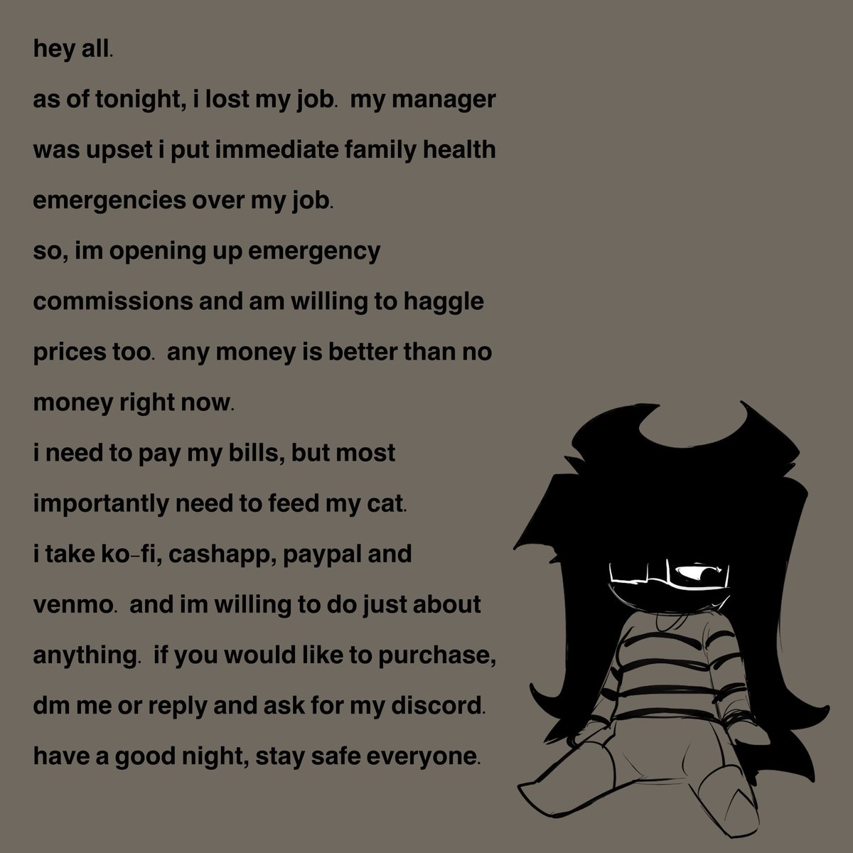 RiverTheSinner_'s tweet photo. emergency commissions - please read, or rt https://t.co/rlVKsZip2C